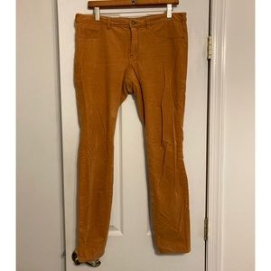 Pilcro skinny leg corduroy pants Anthropologie